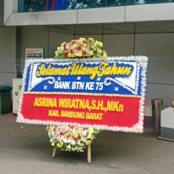 Florist bandung - bunga papan dirgahayu d0003