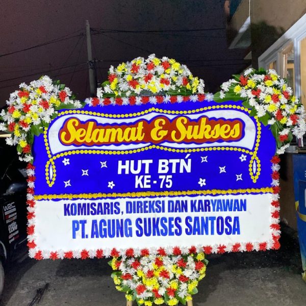 Florist bandung - bunga papan dirgahayu d0001